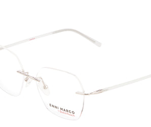 Enni Marco 🇮🇹 Square ( Made in Italy ) Women Optical Frames