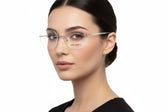 Enni Marco 🇮🇹 Square ( Made in Italy ) Women Optical Frames - نضاره دوت كوم | رقم 1 للنظارات الأصليه في مصر