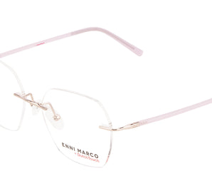Enni Marco 🇮🇹 Square ( Made in Italy ) Women Optical Frames