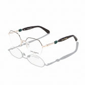 Enni Marco 🇮🇹 ( Made in Italy ) Square Women's Optical Frame Half Rim - نضاره دوت كوم | رقم 1 للنظارات الأصليه في مصر