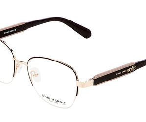 Enni Marco 🇮🇹 Round ( Made in Italy ) Women Optical Frames - نضاره دوت كوم | رقم 1 للنظارات الأصليه في مصر