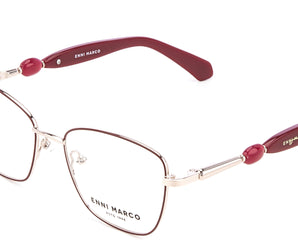 Enni Marco 🇮🇹 Cat Eye ( Made in Italy ) Women Optical Frames