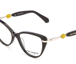 Enni Marco 🇮🇹 Cat Eye ( Made in Italy ) Women Optical Frames