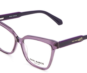 Enni Marco 🇮🇹 Cat Eye ( Made in Italy ) Women Optical Frames