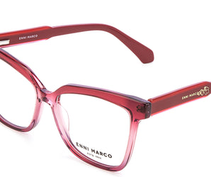 Enni Marco 🇮🇹 Cat Eye ( Made in Italy ) Women Optical Frames