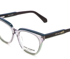Enni Marco 🇮🇹 Cat Eye ( Made in Italy ) Women Optical Frames
