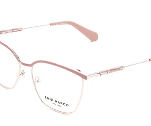 Enni Marco 🇮🇹 Cat Eye ( Made in Italy ) Women Optical Frames