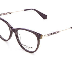 Enni Marco 🇮🇹 ( Made in Italy ) Square Women's Optical Frame