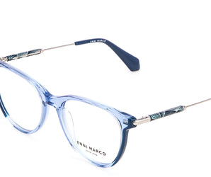 Enni Marco 🇮🇹 Cat Eye ( Made in Italy ) Women Optical Frames