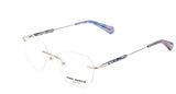 Enni Marco 🇮🇹 Square ( Made in Italy ) Women Optical Frames rimless - نضاره دوت كوم | رقم 1 للنظارات الأصليه في مصر