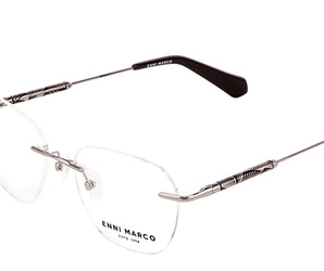 Enni Marco 🇮🇹 Square ( Made in Italy ) Women Optical Frames
