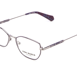 Enni Marco 🇮🇹 Rectangle ( Made in Italy ) Women Optical Frames