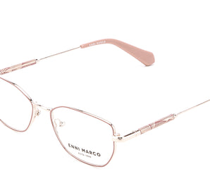 Enni Marco 🇮🇹 Rectangle ( Made in Italy ) Women Optical Frames