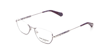 Enni Marco 🇮🇹 ( Made in Italy ) Square Women's Optical Frame Half Rim - نضاره دوت كوم | رقم 1 للنظارات الأصليه في مصر