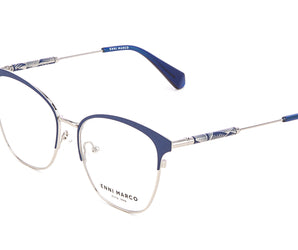 Enni Marco 🇮🇹 ( Made in Italy ) Square Women's Optical Frame