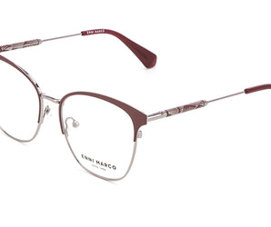 Enni Marco 🇮🇹 ( Made in Italy ) Square Women's Optical Frame - نضاره دوت كوم | رقم 1 للنظارات الأصليه في مصر