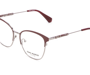 Enni Marco 🇮🇹 ( Made in Italy ) Square Women's Optical Frame