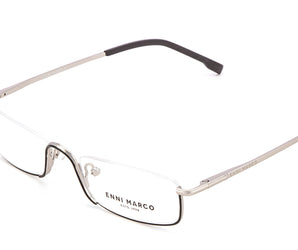 Enni Marco 🇮🇹 Rectangle ( Made in Italy ) Men Reading Glasses Halfmoon
