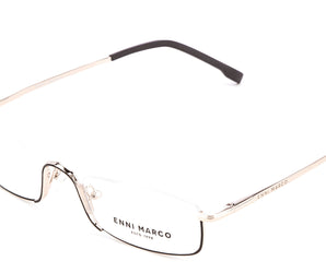 Enni Marco 🇮🇹 Rectangle ( Made in Italy ) Men  Reading Glasses Halfmoon