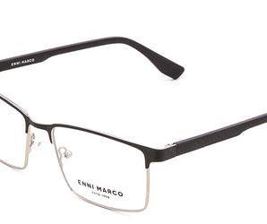 Enni Marco 🇮🇹 Square ( Made in Italy ) Men Optical Frames