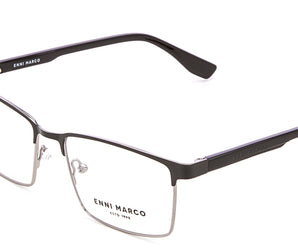 Enni Marco 🇮🇹 Square ( Made in Italy ) Men Optical Frames