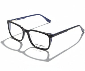 Enni Marco 🇮🇹 Square ( Made in Italy ) Men Optical Frames - نضاره دوت كوم | رقم 1 للنظارات الأصليه في مصر