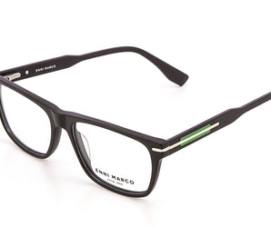 Enni Marco 🇮🇹 ( Made in Italy ) Square Men's Optical Frame