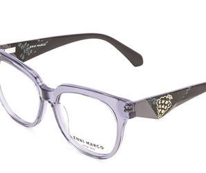 Enni Marco 🇮🇹 Square ( Made in Italy ) Women Optical Frames