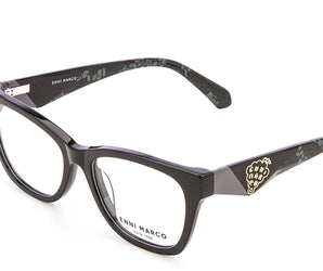 Enni Marco 🇮🇹 Square ( Made in Italy ) Women Optical Frames