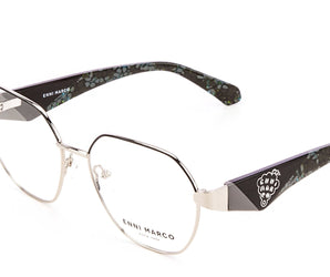 Enni Marco 🇮🇹 Round ( Made in Italy ) Women Optical Frames - نضاره دوت كوم | رقم 1 للنظارات الأصليه في مصر