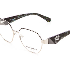 Enni Marco 🇮🇹 Round ( Made in Italy ) Women Optical Frames