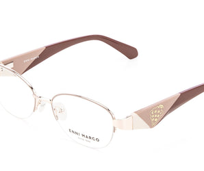 Enni Marco 🇮🇹 Round ( Made in Italy ) Women Optical Frames - نضاره دوت كوم | رقم 1 للنظارات الأصليه في مصر