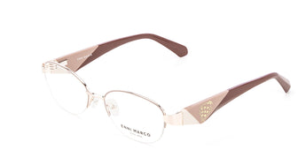 Enni Marco 🇮🇹 Round ( Made in Italy ) Women Optical Frames - نضاره دوت كوم | رقم 1 للنظارات الأصليه في مصر