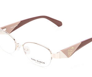 Enni Marco 🇮🇹 Round ( Made in Italy ) Women Optical Frames