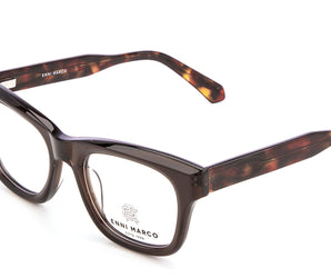 Enni Marco 🇮🇹 Square ( Made in Italy ) Women Optical Frames