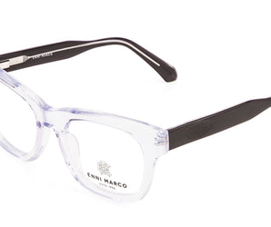 Enni Marco 🇮🇹 ( Made in Italy ) Square Women's Optical Frame - نضاره دوت كوم | رقم 1 للنظارات الأصليه في مصر