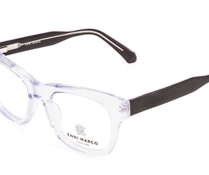 Enni Marco 🇮🇹 ( Made in Italy ) Square Women's Optical Frame
