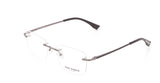 Enni Marco 🇮🇹 ( Made in Italy ) Square Men's Optical Frame Rimless - نضاره دوت كوم | رقم 1 للنظارات الأصليه في مصر