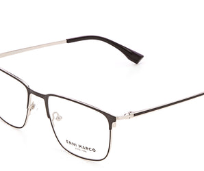 Enni Marco 🇮🇹 Rectangle ( Made in Italy ) Men Optical Frames