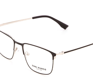 Enni Marco 🇮🇹 Rectangle ( Made in Italy ) Men Optical Frames