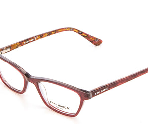 Enni Marco 🇮🇹 Rectangle ( Made in Italy ) Women Optical Frames