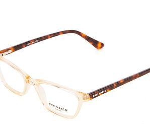 Enni Marco 🇮🇹 Rectangle ( Made in Italy ) Women Optical Frames