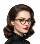 Enni Marco 🇮🇹 Cat Eye ( Made in Italy ) Women Optical Frames - نضاره دوت كوم | رقم 1 للنظارات الأصليه في مصر