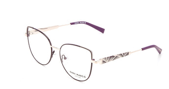 Enni Marco 🇮🇹 ( Made in Italy ) Square Women's Optical Frame - نضاره دوت كوم | رقم 1 للنظارات الأصليه في مصر