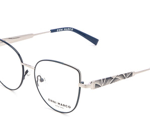 Enni Marco 🇮🇹 Cat Eye ( Made in Italy ) Women Optical Frames
