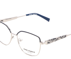 Enni Marco 🇮🇹 Cat Eye ( Made in Italy ) Women Optical Frames