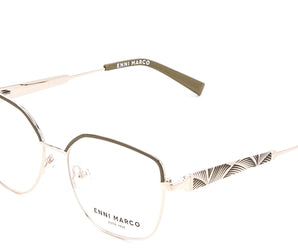 Enni Marco 🇮🇹 Cat Eye ( Made in Italy ) Women Optical Frames