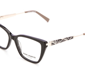 Enni Marco 🇮🇹 ( Made in Italy ) Square Women's Optical Frame - نضاره دوت كوم | رقم 1 للنظارات الأصليه في مصر