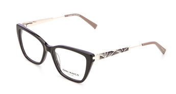 Enni Marco 🇮🇹 ( Made in Italy ) Square Women's Optical Frame - نضاره دوت كوم | رقم 1 للنظارات الأصليه في مصر