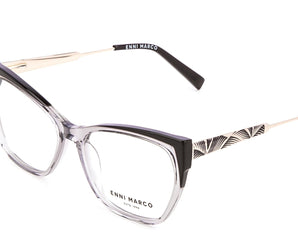Enni Marco 🇮🇹 Cat Eye ( Made in Italy ) Women Optical Frames